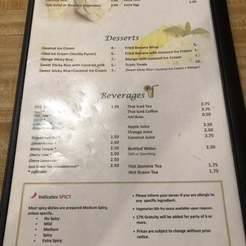 Modern Thai - Menu - Thai Near Me - Montebello, California