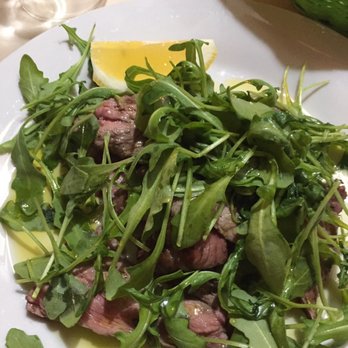 Osteria Nonna Gina - Beeftek with arugula - Tuscan Near Me - Siena, SI