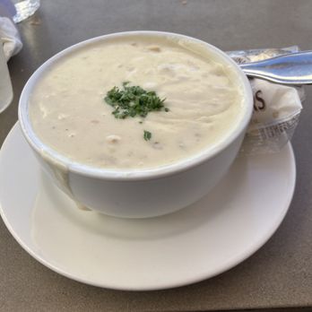 Bluewater Grill - New England clam chowder - Seafood Near Me - Avalon, California Bluewater Grill - New England clam chowder - Seafood Near Me - Avalon, California