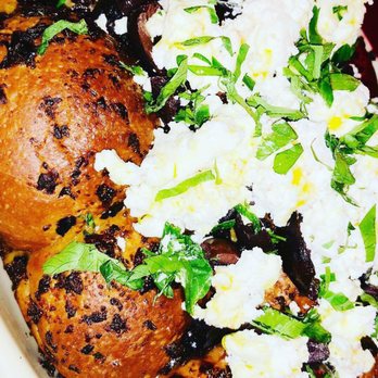 Maison Pickle - Pull apart bread with feta cheese - Cocktail Bars Near Me - New York, New York