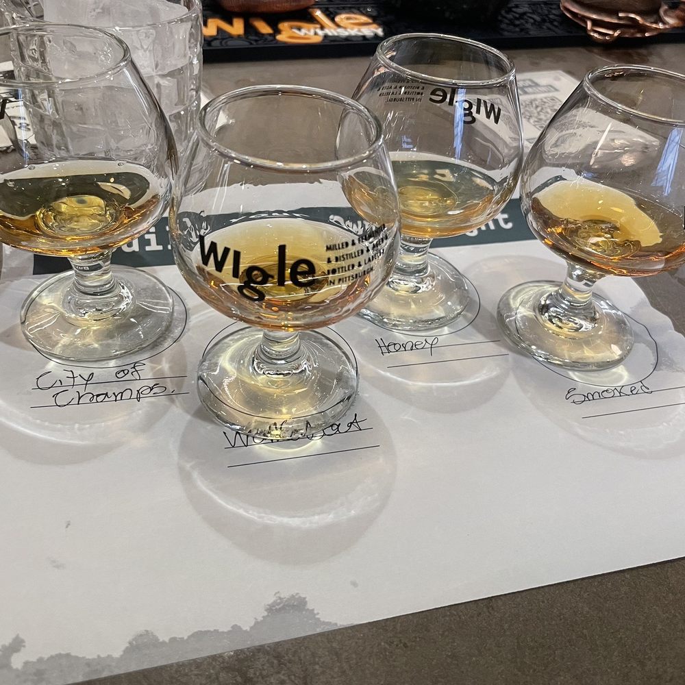 Wigle Whiskey - Spirit flight - Beer, Wine & Spirits Near Me - Pittsburgh, Pennsylvania Wigle Whiskey - Spirit flight - Beer, Wine & Spirits Near Me - Pittsburgh, Pennsylvania