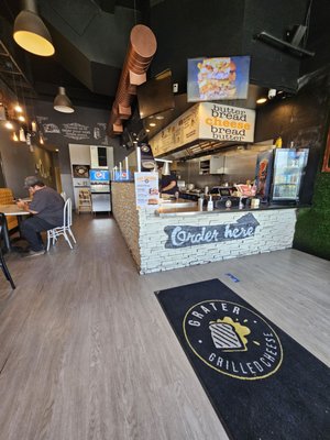 Grater Grilled Cheese by null