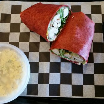 Lambrusco'z To Go - Sonoma Chicken wrap and deviled egg salad - Sandwiches Near Me - Tulsa, Oklahoma Lambrusco'z To Go - Sonoma Chicken wrap and deviled egg salad - Sandwiches Near Me - Tulsa, Oklahoma