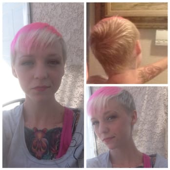 The Haircutters - Love the new short hair for summer. I didn't get her name but she knew what I wanted and did a great job, I will be back. - Hair Salons Near Me - Pomona, California The Haircutters - Love the new short hair for summer. I didn't get her name but she knew what I wanted and did a great job, I will be back. - Hair Salons Near Me - Pomona, California