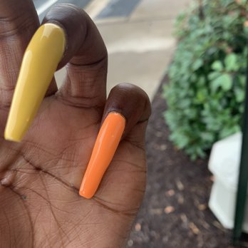 Q Nails - My left pinky !! - Nail Salons Near Me - Charlotte, North Carolina Q Nails - My left pinky !! - Nail Salons Near Me - Charlotte, North Carolina