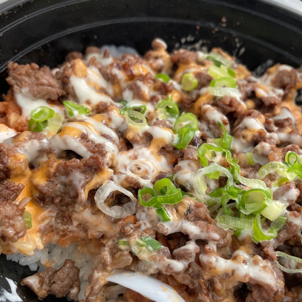 Gochoo - Beef Spicy Tuna Bowl (takeout) - Korean Near Me - Chino, California Gochoo - Beef Spicy Tuna Bowl (takeout) - Korean Near Me - Chino, California
