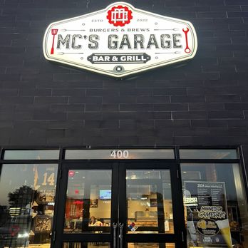 MC’s Garage - Entrance - Burgers Near Me - Mankato, Minnesota