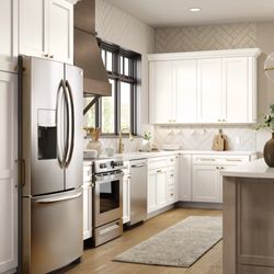 Freedom Flooring & Interiors - Masterbrand Cabinets, Lions Floor, Bedrosian Countertops.