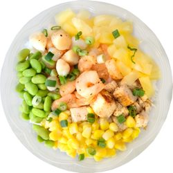 Poké Fresh - One of our signature bowls: Land & Sea