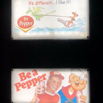 Dr Pepper Museum - Tv room that plays a video from back in the day showing Dr. Pepper commercials! - Museums Near Me - Waco, Texas