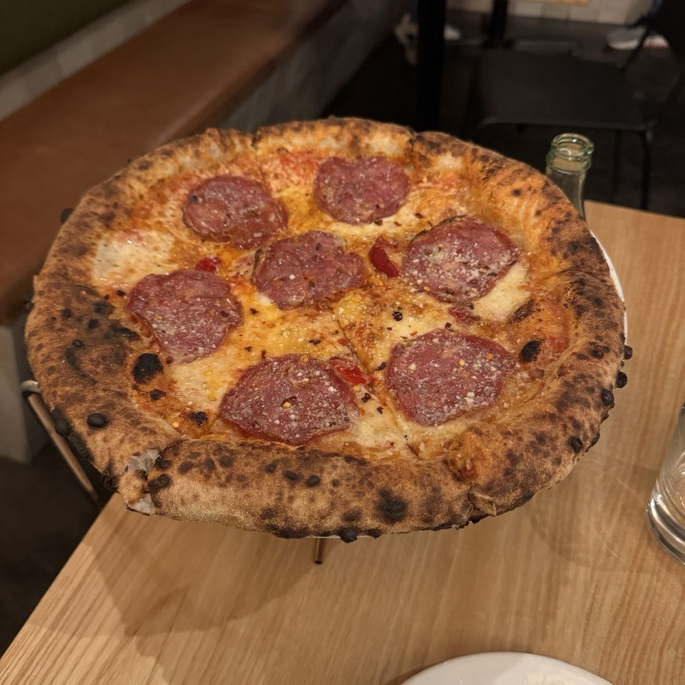 Mentone - Pepperoni Pizza! - Italian Near Me - Aptos, California