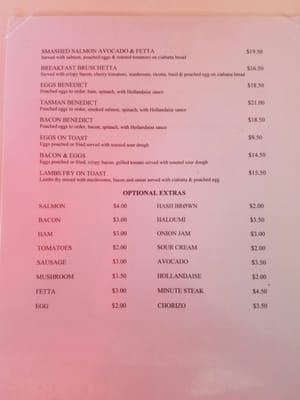 Menu photo 1 The Rocks at Bargara Bargara, QLD