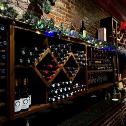 Isabella Ristorante - The wine wall at Isabella Ristorante.