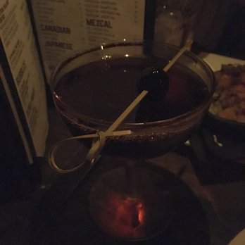 The Blind Rabbit - Black Manhattan - Cocktail Bars Near Me - Anaheim, California