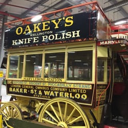 Museum Depot - Restored horse-drawn bus