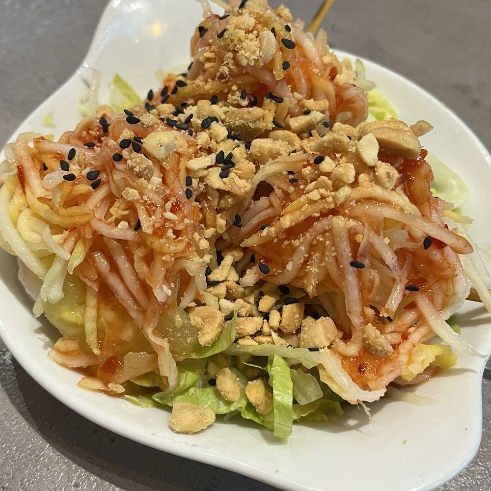 Phat Eatery - kerabu prawns - Malaysian Near Me - Katy, Texas Phat Eatery - kerabu prawns - Malaysian Near Me - Katy, Texas