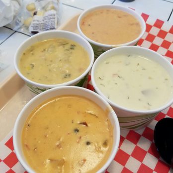 Pike Place Chowder - Chowder sampler of 4: pick your own! - Seafood Near Me - Seattle, Washington