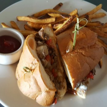 Hilo Bay Cafe - Steak Cheese Sandwich - New American Near Me - Hilo, Hawaii Hilo Bay Cafe - Steak Cheese Sandwich - New American Near Me - Hilo, Hawaii