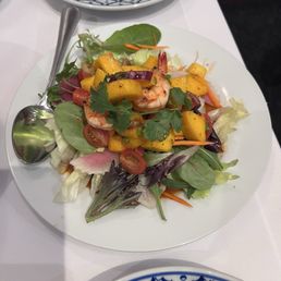 Mango prawn salad Mango prawn salad