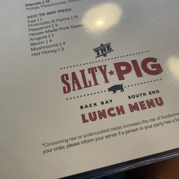 The Salty Pig - New American Near Me - Boston, Massachusetts The Salty Pig - New American Near Me - Boston, Massachusetts