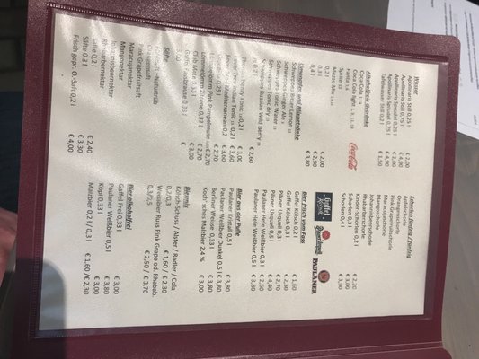 Menu photo 2 Café Weissenburg Cologne, NW