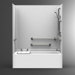 Bathworks - New Tub and Walls!