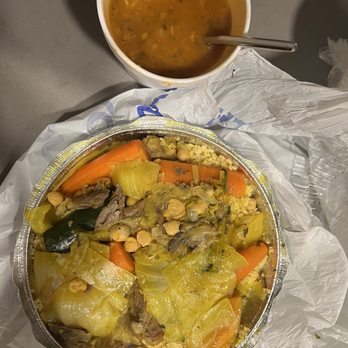 Fettoosh - Lamb Couscous and Harira - Moroccan Near Me - Arlington, Virginia