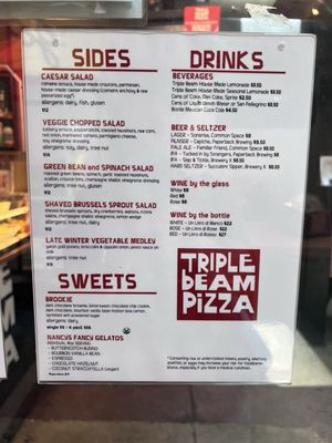 Menu photo 1 Triple Beam Pizza Los Angeles, CA Menu photo 1 Triple Beam Pizza Los Angeles, CA