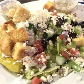 Riverwalk Pizzeria - Lake Forest - Greek salad - Pizza Near Me - Sanford, Florida Riverwalk Pizzeria - Lake Forest - Greek salad - Pizza Near Me - Sanford, Florida