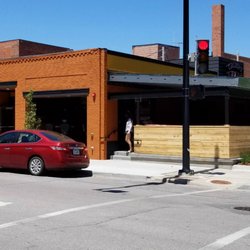 Grumpy Goat Tavern - Facing north at 13th and Walnut.