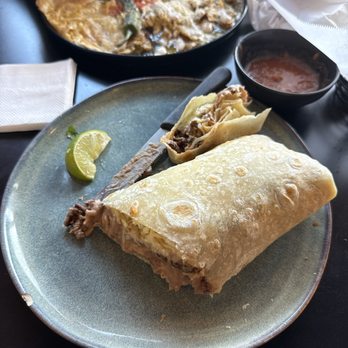 Tacos & Tequila - Surf and Turf Burrito (w/ beans) - Mexican Near Me - Menifee, California Tacos & Tequila - Surf and Turf Burrito (w/ beans) - Mexican Near Me - Menifee, California