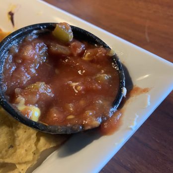 Brubaker's Pub - Nasty salsa but it does photograph well. - Salad Near Me - Akron, Ohio Brubaker's Pub - Nasty salsa but it does photograph well. - Salad Near Me - Akron, Ohio