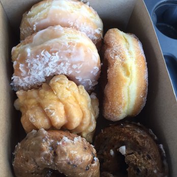 Chuck's Donuts - Decided to start with a 1/2 dozen - Donuts Near Me - Belmont, California