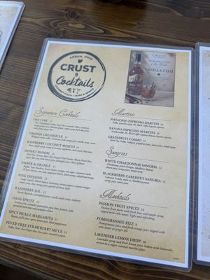 Menu photo 1 Crust & Cocktails Akron, OH