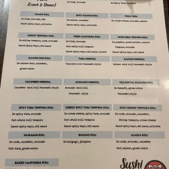 Sushi Neko - Menu - Sushi Bars Near Me - Arvada, Colorado