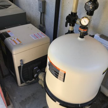 Blueline Pool - Upgraded Filter Connected To Existing (And Pretty New) Heater - Pool & Hot Tub Service Near Me Blueline Pool - Upgraded Filter Connected To Existing (And Pretty New) Heater - Pool & Hot Tub Service Near Me