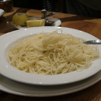 Quattro Caffe - Some extra angel hair pasta! - Italian Near Me - Costa Mesa, California
