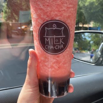 Milk Cha-Cha - Fresh Strawberry Tea with Boba - Bubble Tea Near Me - Charlotte, North Carolina Milk Cha-Cha - Fresh Strawberry Tea with Boba - Bubble Tea Near Me - Charlotte, North Carolina