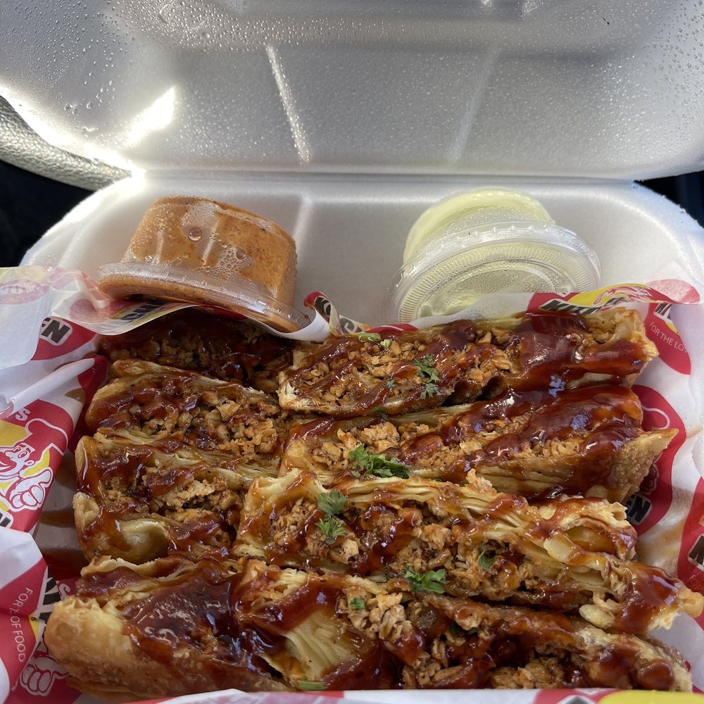 Big Moe's Kitchen - BBQ Chicken Egg Rolls - New American Near Me - Garden City, Michigan