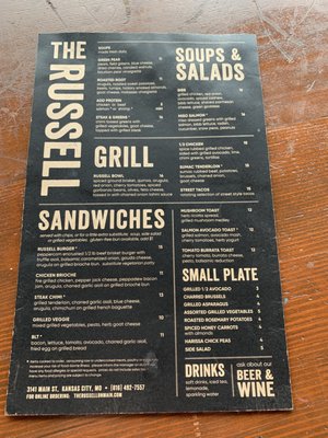 Menu photo 5 The Russell Kansas City, MO Menu photo 5 The Russell Kansas City, MO