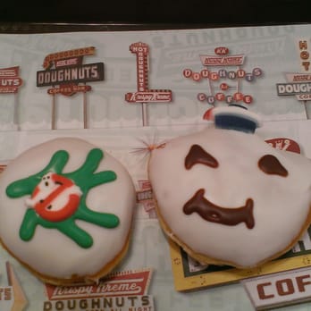Krispy Kreme - Who ya gonna call? Ghostbusters! $1.35 each. Tastes decent, more for fun. - Donuts Near Me - Portland, Oregon Krispy Kreme - Who ya gonna call? Ghostbusters! $1.35 each. Tastes decent, more for fun. - Donuts Near Me - Portland, Oregon