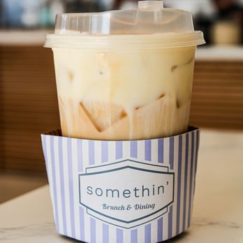Somethin - Cream latte - Korean Near Me - La Mirada, California Somethin - Cream latte - Korean Near Me - La Mirada, California