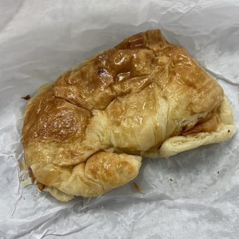 Highland Donuts - Sausage, Bacon, Egg, and Cheese Croissant - Coffee & Tea Near Me - Bakersfield, California