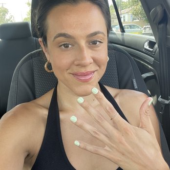 C & L Nails - Very happy customer with green tea gel manicure by Lynn :) - Nail Salons Near Me - Chula Vista, California C & L Nails - Very happy customer with green tea gel manicure by Lynn :) - Nail Salons Near Me - Chula Vista, California