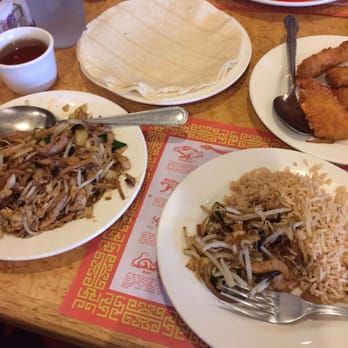 Panda Country Restaurant - The mushu pork and says it comes with Chinese sausage and Chinese pan cake on the side. Where is this pan cake!!! - Chinese Near Me - Santee, California Panda Country Restaurant - The mushu pork and says it comes with Chinese sausage and Chinese pan cake on the side. Where is this pan cake!!! - Chinese Near Me - Santee, California