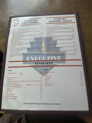 Menu photo 7 The Executive Diner Alexandria, VA Menu photo 7 The Executive Diner Alexandria, VA