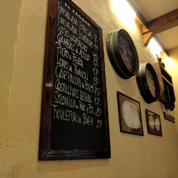 El Zaguan - Menu - Spanish Near Me - Ibiza, PM