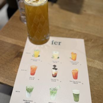 Fer - Drink menu (sorry it's a bit blurry on top) - Noodles Near Me - Long Island City, New York