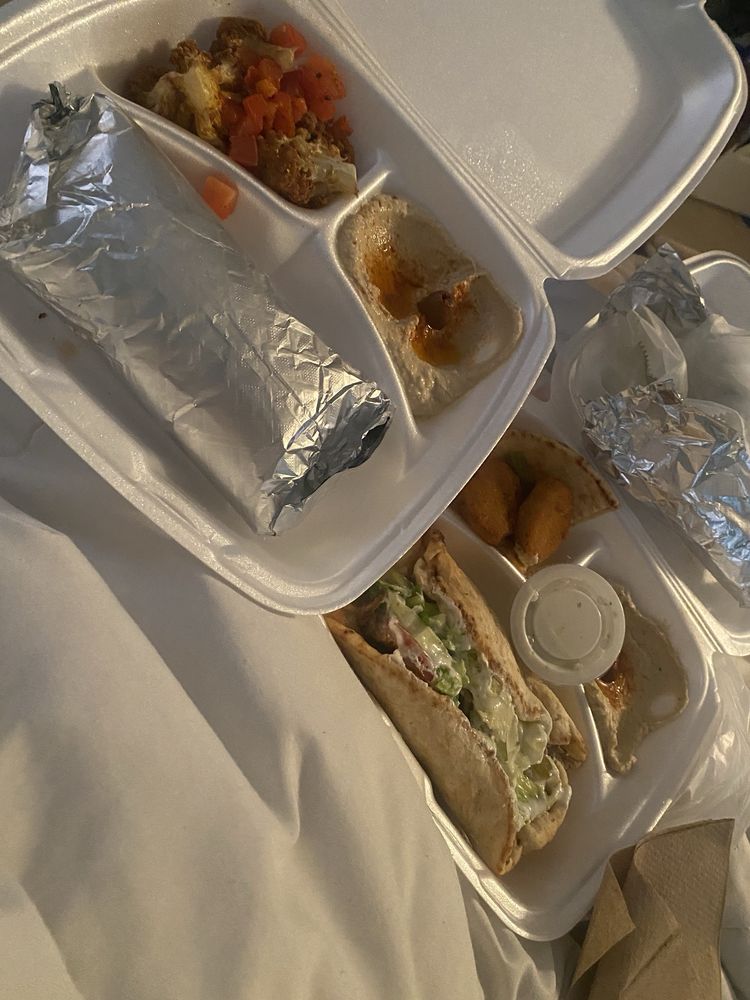 Food from Yummy's Greek Restaurant