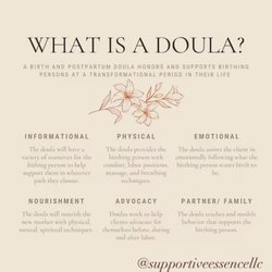 Supportive Essence - What a DOULA IS!